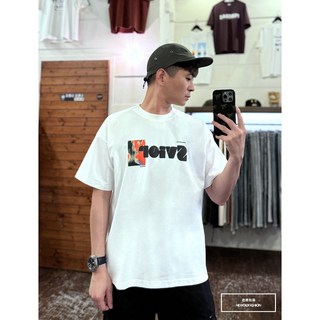 老爺有喜 重磅SVIOR油畫短T NOF2405S6013-白