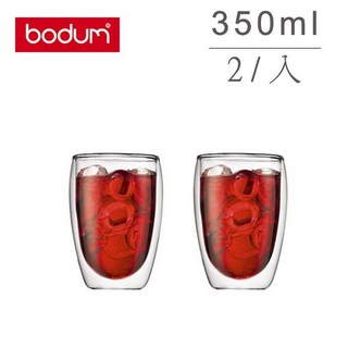 Bodum PAVINA 雙層隔熱玻璃杯 350ml 咖啡杯 (2入), 1個