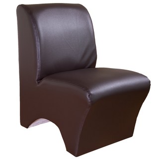 愛樂美 台灣製 純手工典雅單人小沙發 兒童椅 L型沙發 舒適美觀, 咖啡, 1個