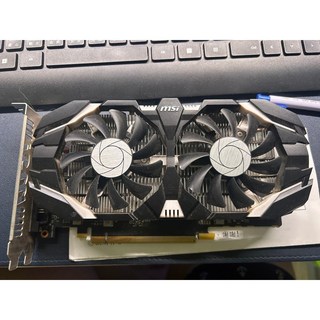 微星 MSI 1050ti 4GT OC 顯示卡 (新思保固至2025/3), 1個