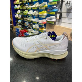 亞瑟士 ASICS GEL-KAYANO 32 男款 4E 寬楦 支撐型 慢跑鞋 - 白橘