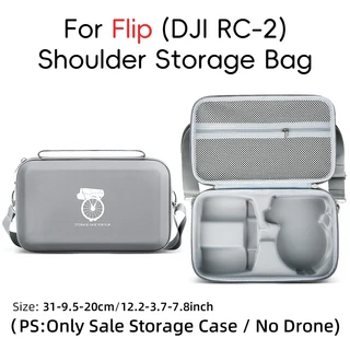 DJI FLIP RC 2/RC-N3 원격 제어 하드 쉘 운반 케이스용 FLIP용 보관 가방 FLIP 숄더 백 드론 액세서리, [01] Type B, 1개