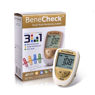 베네체크3IN1 콜레스테롤 요산 통풍 혈당측정기, 싱글타입(A11048-1), 1개