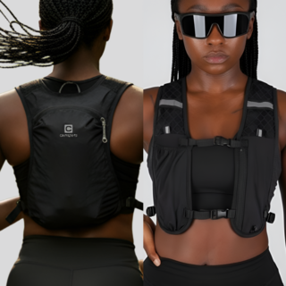 캄스포츠 에어로라이트 초경량 트레일 러닝 조끼 베스트, CS-AL140BK