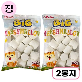 Mello 머쉬멜로우 빅, 100g, 2개
