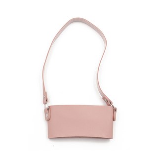 良杯杯套 飲料提袋 杯袋 奶杏色 飲料杯套 環保杯袋 手搖環保杯, 1個, 1個裝, 粉色