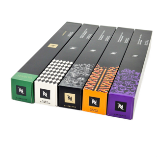 네스프레소 캡슐 커피 판매량 많은 5종 세트 총 50개, 5.7g, 5개, 10개입