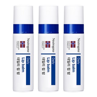 뉴트로지나 데일리 립 밤, 4g, 3개, 단품