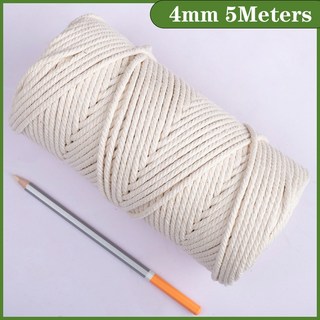 DIY MACRAME 코드 캐처 꼬기 웨딩 로프 보헤미아 10MM 드림 코튼 문자열 세공 공예 장식 리본