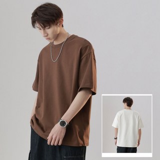 素T 素T男 短袖T恤 微落肩款 純棉