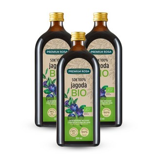 프리미엄로사 빌베리원액, 500ml, 3개