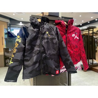 桃園東區釣具 吉作-狂人 防水軟殼衝鋒保暖外套 保溫等級體感溫度6 釣魚防寒保暖衝鋒衣, 黑色,6XL