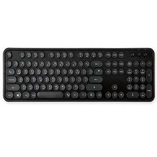 엑토 레트로 무선 키보드 KBD 48 블랙 무소음키보드-72394EA sj1*402wE