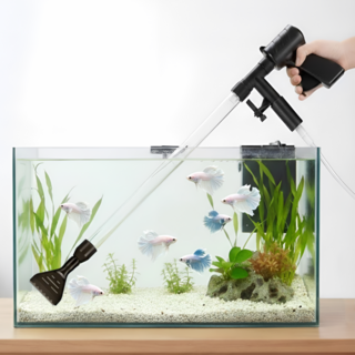 모드리움 간편한 어항 청소 고급형 물갈이 사이펀, 1개