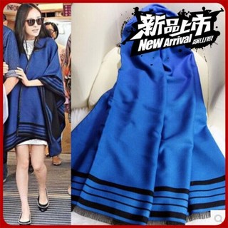 民族風披肩女款圍巾斗篷，加厚開叉設計，春秋冬季保暖時尚，麗江西藏風格