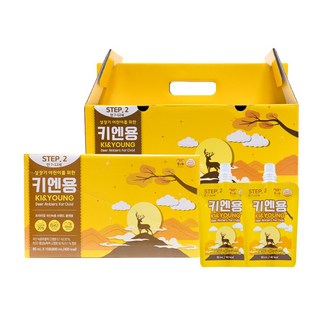 몸엔용 키엔용 유아 건강식품, 10개, 80ml