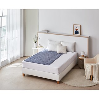 [2025년 최신형] 한일의료기 국산 탄소 카본열선 전기요 블루 모노그램, 중형(100x180cm)