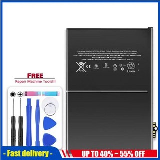 충전식 배터리 iPad 6 Air 2 A547 A566 A567 용 7340mAh, 한개옵션2, 한개옵션1