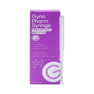 세븐메디컬 지노팜 질세정기 1박스(2.3g X 10매입) 일회용 주사기타입 시린지 여성청결제 클렌저 세정, 1개, 23g