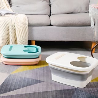 파스텔톤 접이식족욕기 발건강 족욕통 (Araium), 02 A.핑크, 핑크