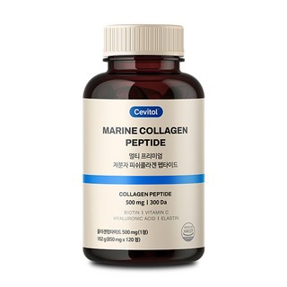 세비톨 멀티 프리미엄 저분자 피쉬콜라겐 펩타이드, 120정, 1개