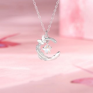 Aesero 목걸이 실버925 여성 일상용 럭셔리 펜던트 목걸이