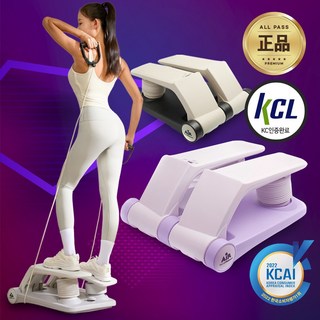 켈리앤스테판 에어 스텝퍼 계단 오르기 실내 걷기 유산소 운동 기구 헬스 K200, K200_퍼플라벤더