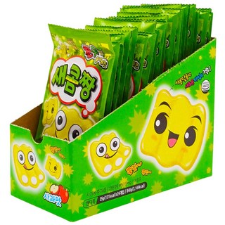 새콤짱 사과맛 젤리, 840g, 1세트