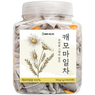이너블릭 캐모마일차 1500만 티백 판매 돌파 PLA 친환경 필터, 1g, 100개입, 1개