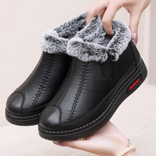 老北京布鞋棉鞋女冬保暖加絨中老人媽媽鞋加厚奶奶鞋防滑雪靴