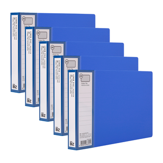 프로비즈 PP 세금계산서철 A5, 5개, 청색