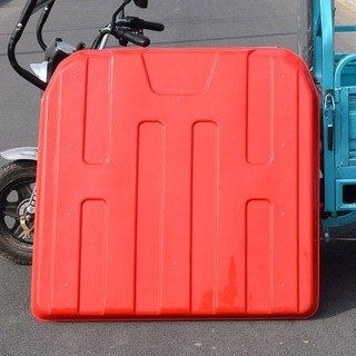 지게차 캐노피 미니굴삭기 차양막 방수 선바이저 상판 덮개, 2 정수리 레드미디움사이즈100cm 100cm, 1개