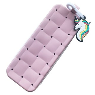 뮤페즈 비스킷 실리콘 수경케이스 수영파우치 수영용품 수경가방, 1개, 연핑크