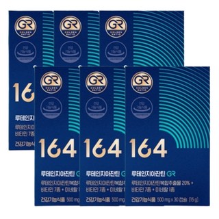 뉴트리원 164 루테인지아잔틴 GR, 30정, 6개