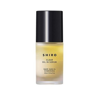 (일본직배) 시로 사케카스 라이스 브란 쌀겨 오일 인 세럼 에센스 30ml SHIRO Sake lees rice bran oil in serum, 1개