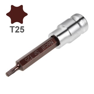 T25 사용 드라이브 소켓 Torx S2 T30 유지 스틸 DIY 100mm 수공 보수에 비트 T45 길이 T35 인치 가정용, 1개