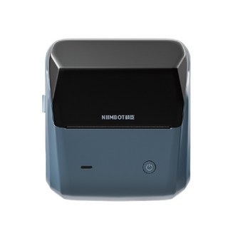 精臣B31大尺寸標籤打印機 二維碼WIFI收款碼掃碼點餐專用 商超價標烘焙食品居家收納個性化相片卡貼標籤機, 1個, B31湖藍灰, B31 湖藍灰