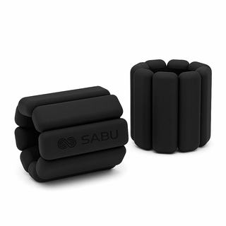 SABU 중량밴드 모래주머니 손목 발목 아령, 0.5kg, 블랙