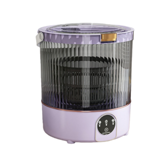 迷你洗脫一體洗衣機 12L, 淺紫色, 迷你洗衣機