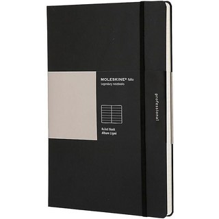 몰스킨 프로 XL 플래너 검정 288p 스케줄러 다이어리 노트 문구, 블랙