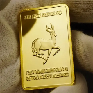 윙윙쇼핑 사슴 24K 골드바 금 바 코팅 Gold Plated 1온스 BAR 수집 트랜드 귀중품 취미 소장 기념 황금바 인테리어 장식 소품 선물