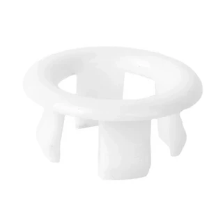 세척 대야 싱크대 구멍 오버플로 링 플라스틱 원형 중공 플러그 주방 욕실 삽입 교체 트림 욕조 배수 캡, 01 1PCS, 06 White-A