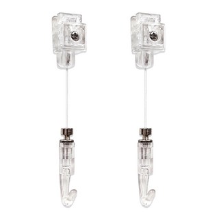 픽쳐앤걸이 틈콕 무타공 못 없이 액자걸이, 2개, 투명