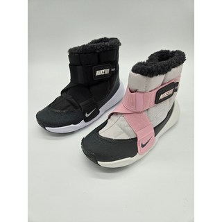 나이키 플렉스 어드밴스 키즈 주니어 겨울 부츠 패딩화 방한화 블랙 핑크 DD0304