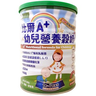 【美好人生】比爾A 幼兒營養穀奶(900g/罐), 1個