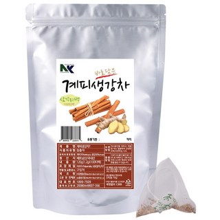 양원농장 계피생강차 티백, 1.2g, 100개입, 1개