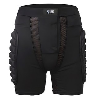 장사부 스노우보드 스키 엉덩이 보호대, 1개, 혼합색상