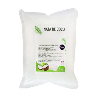 나타드코코 코코넛젤리 5mm, 1개, 1kg