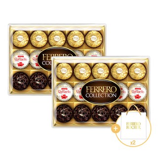 페레로로쉐 콜렉션 초콜릿 15구, 162g, 2개