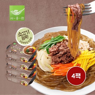사옹원 간단불고기잡채 210g 4팩입, 1세트